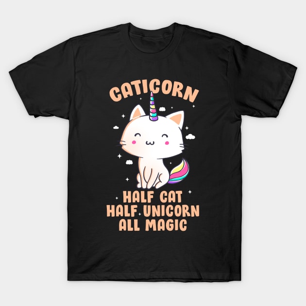 Caticorn Funny Cute Gift T-Shirt by eduely